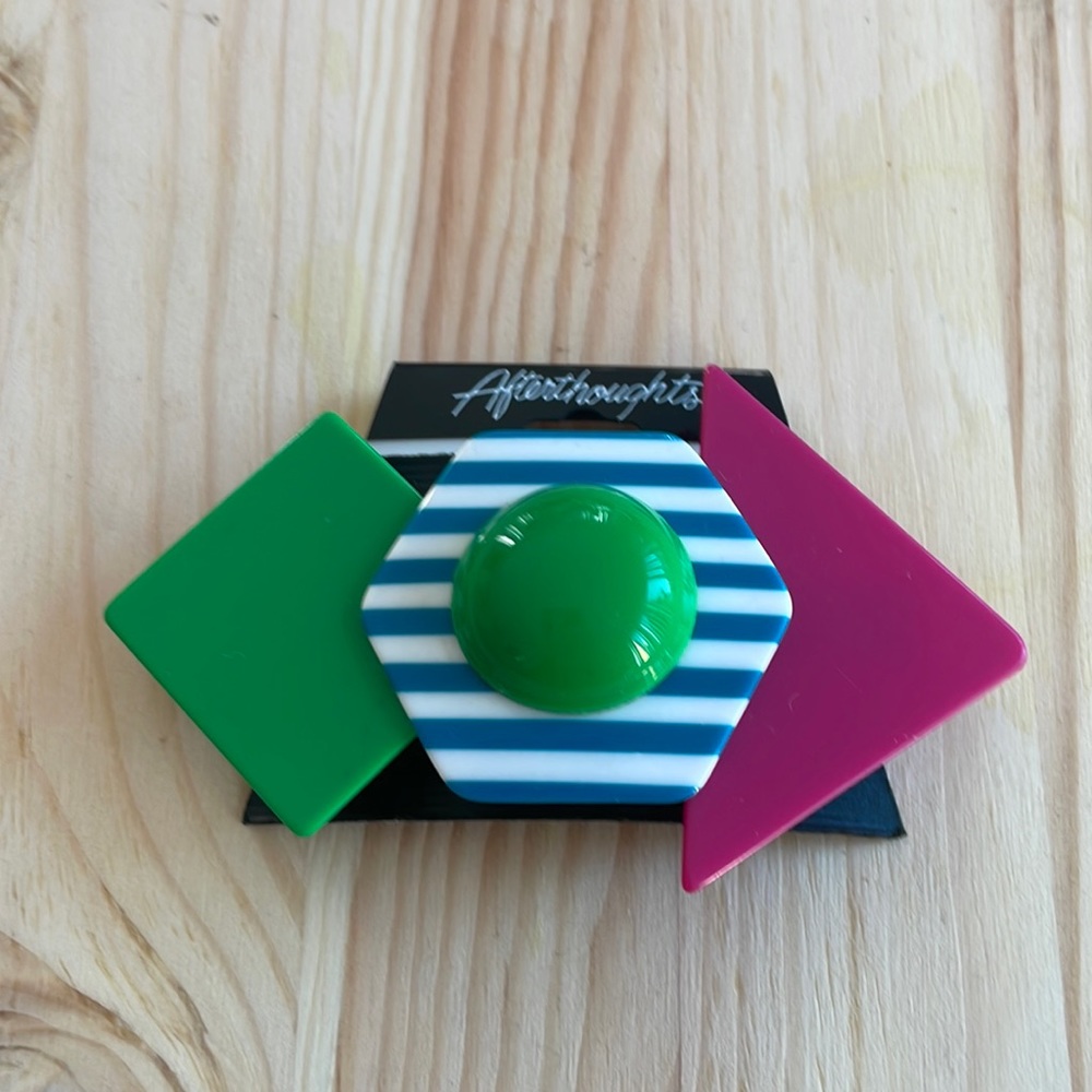 Vintage 80s hair clip dead stock